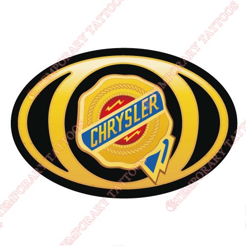 Chrysler_2 Customize Temporary Tattoos Stickers NO.2039